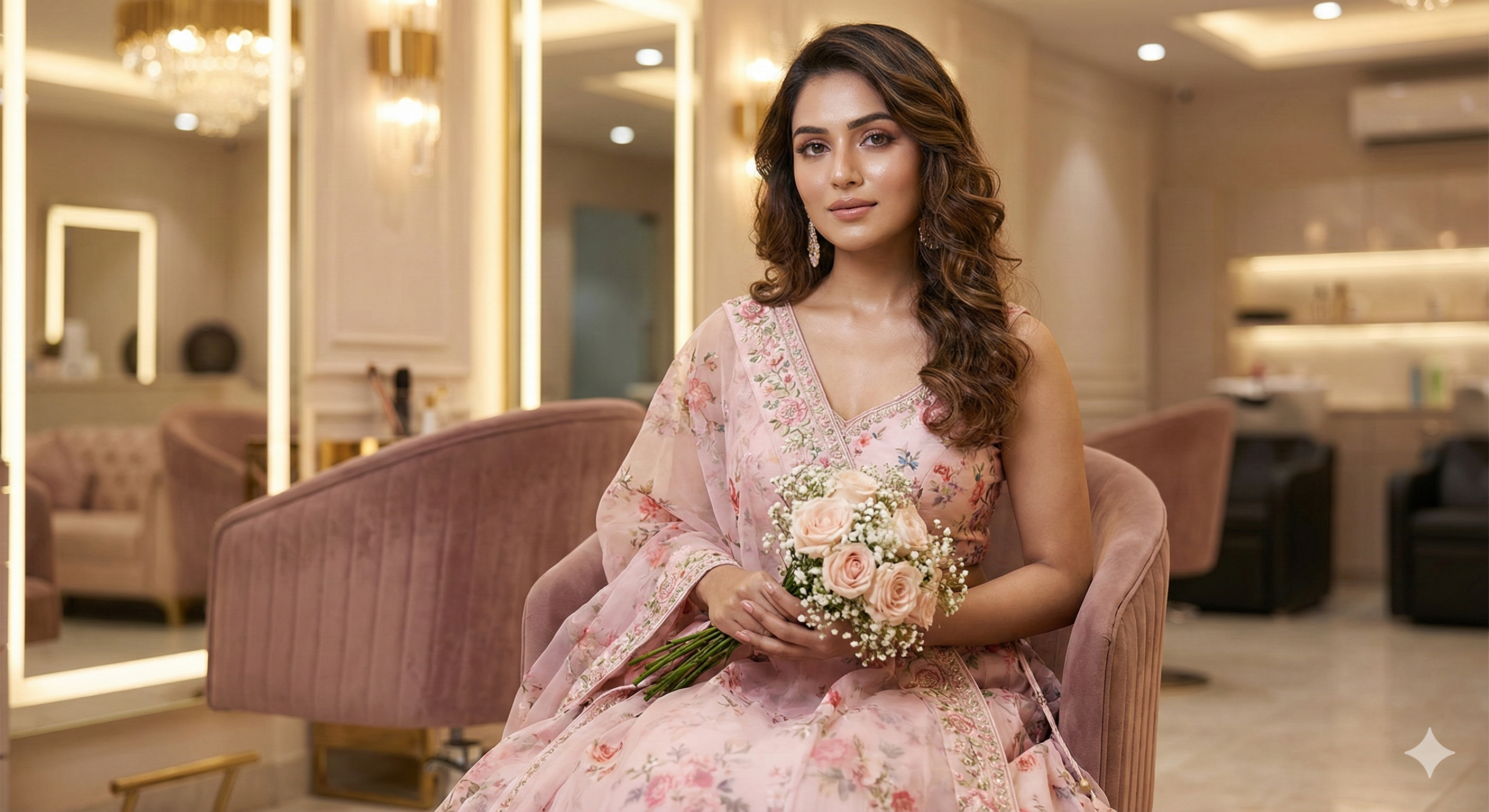 Bride ready with Blush & Brush makeover